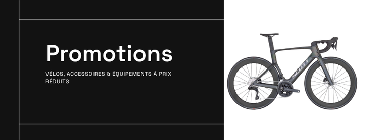 Soldes & promotions | Vélos, équipement, nutrition