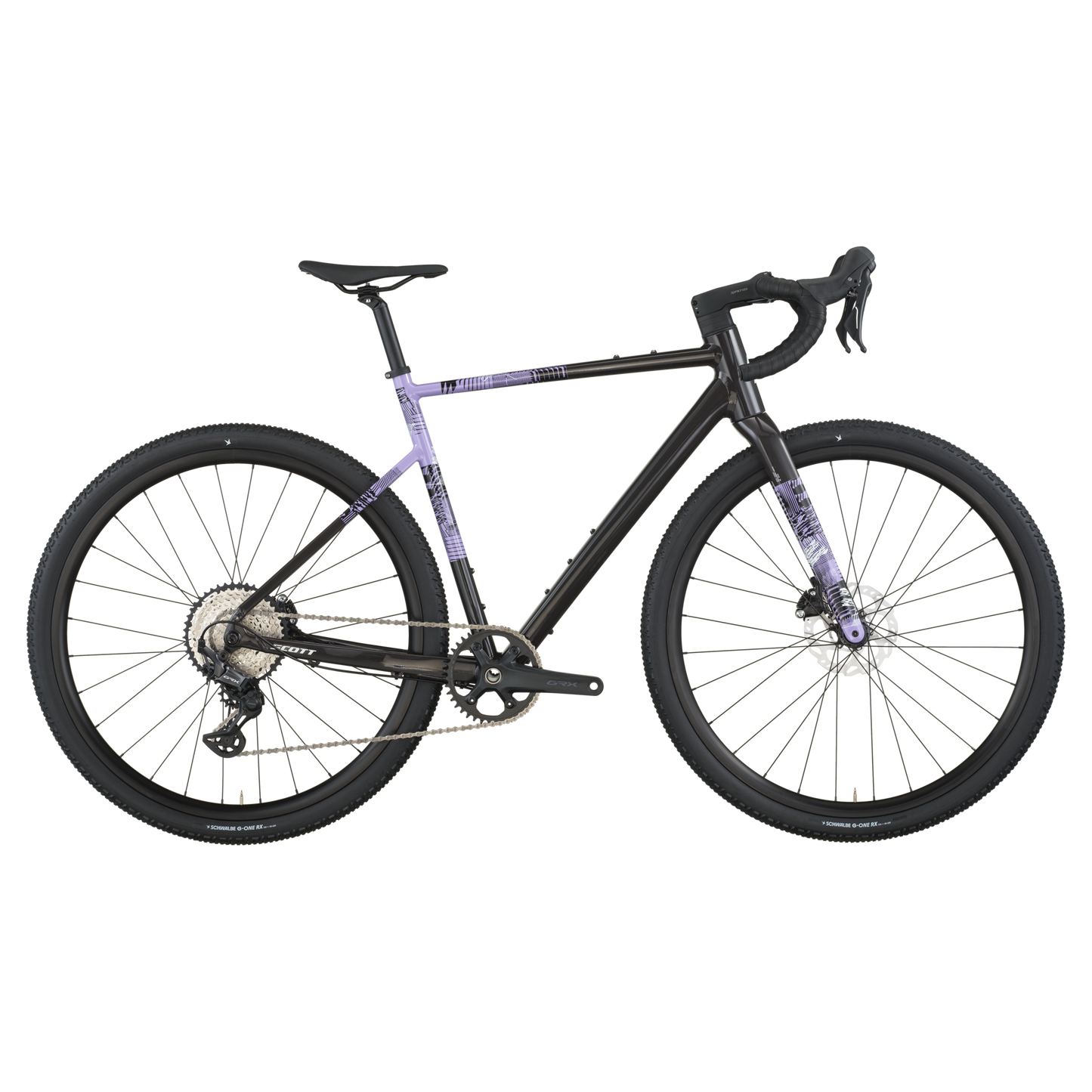 Scott Speedster Gravel 10 Carbon Black/tulip Purple
