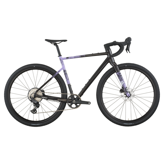 Scott Speedster Gravel 10 Carbon Black/tulip Purple