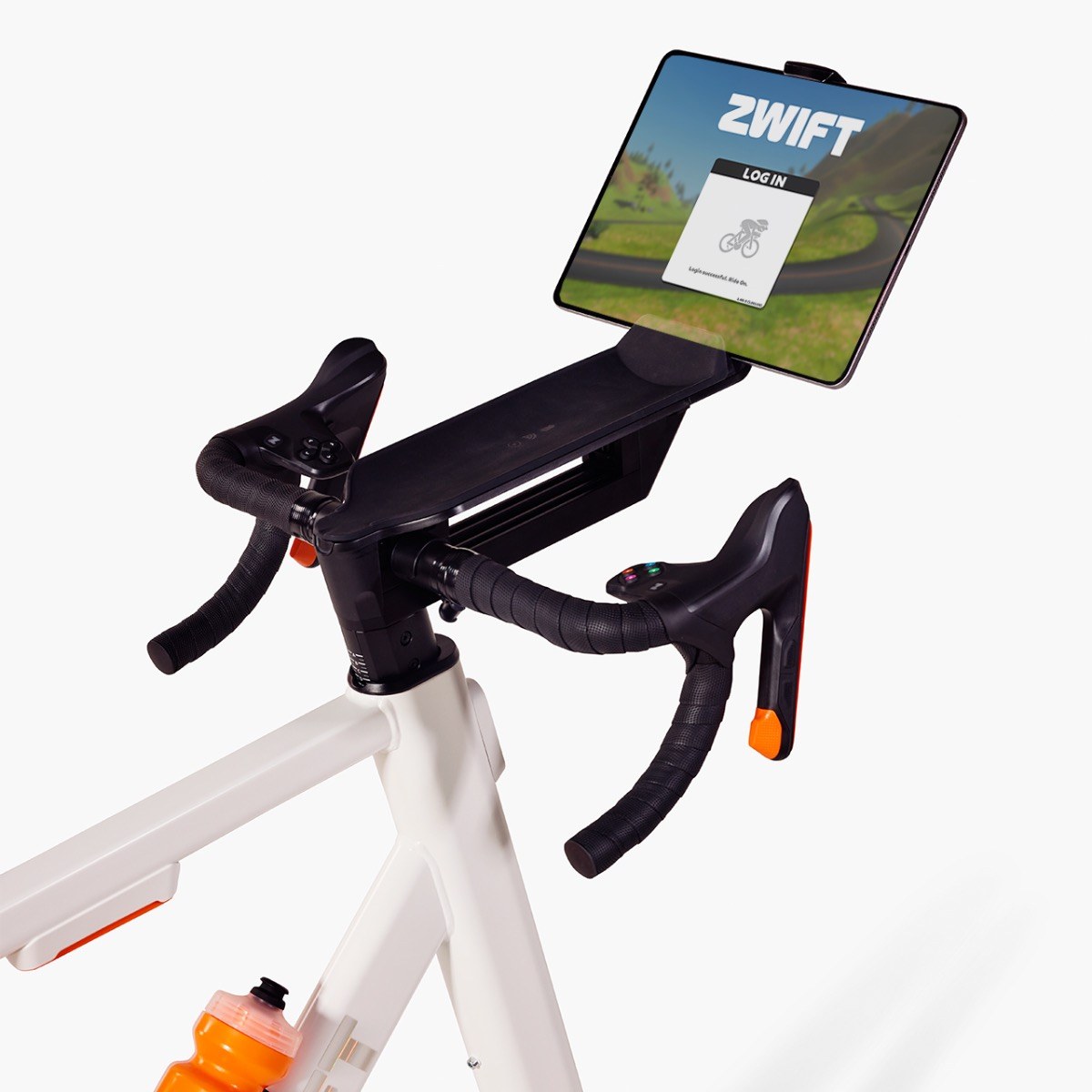 Porte-tablette Zwift Ride monté sur le cintre