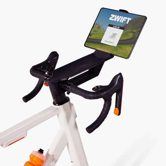 Porte-tablette Zwift Ride monté sur le cintre